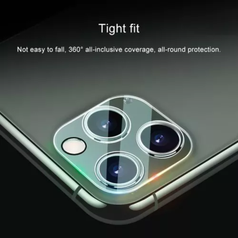 Protector De Cámara Para iPhone 12 Pro Max Vidrio Templado-2