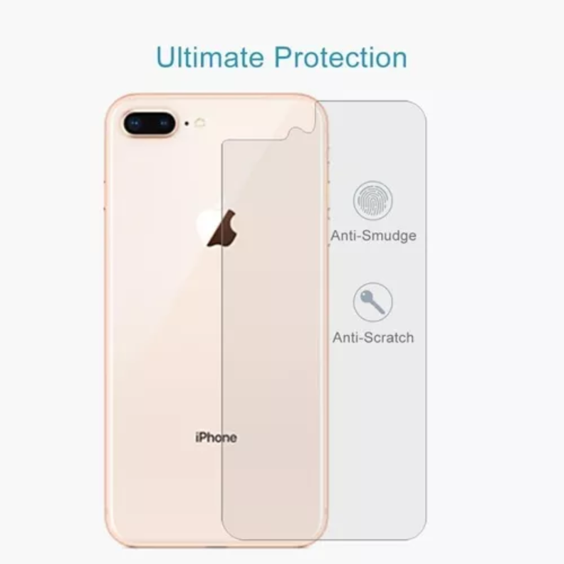Lamina Vidrio Templado Trasera Para iPhone 8 Plus & 7 Plus-4