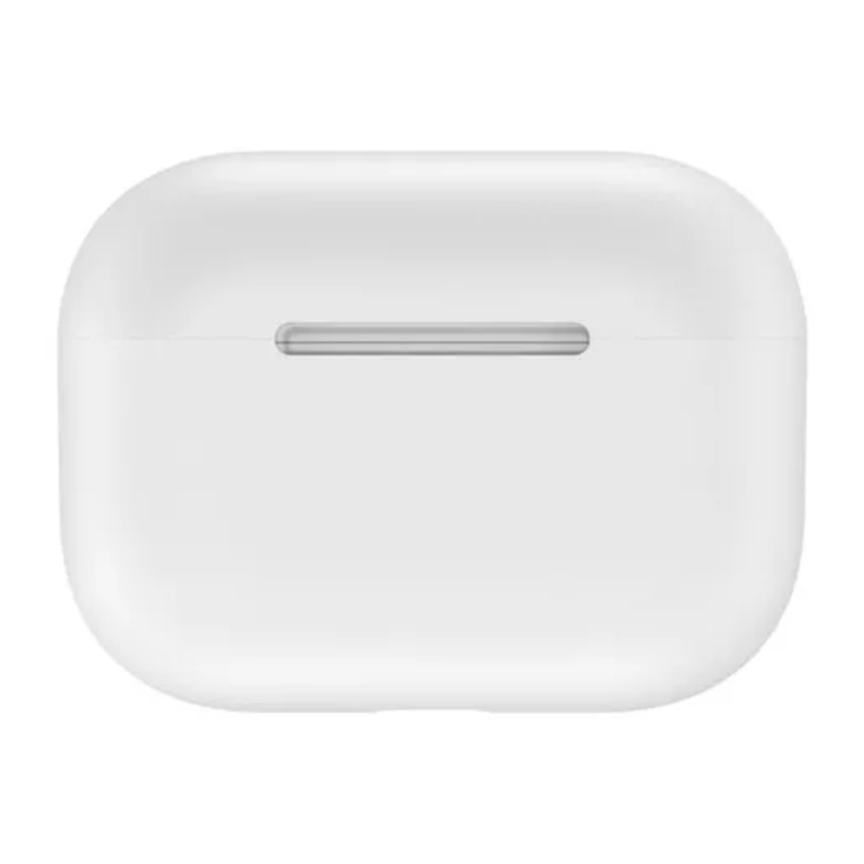 Carcasa Para AirPods Pro Silicona Blanco-1