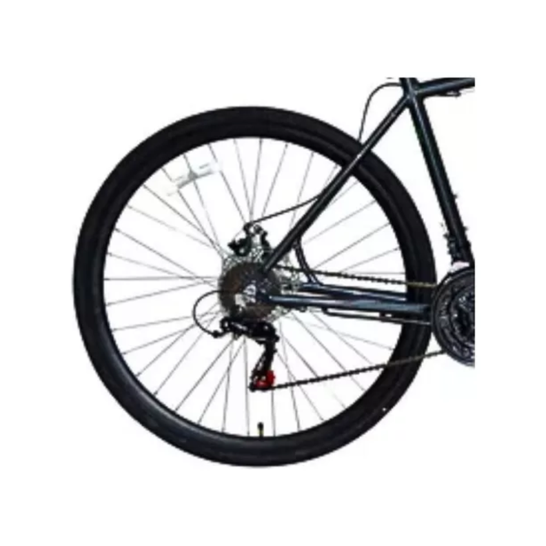 Bicicleta Best Albatros Hibrida Aro 700 X 35 Aluminio18v Dis-1
