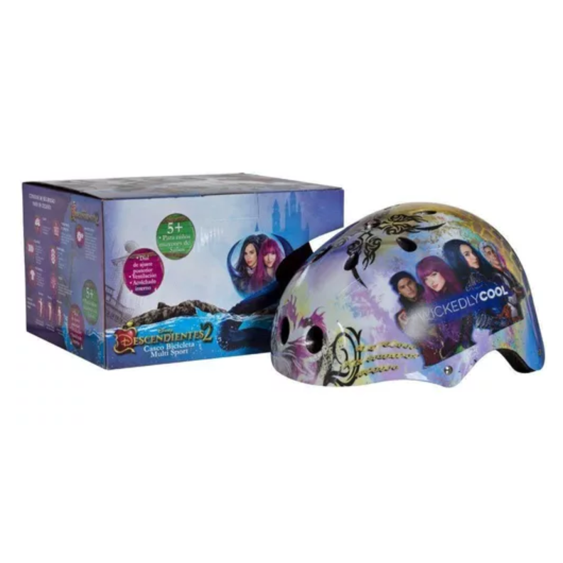 Casco Disney Descendientes Urbano c/regulación-1