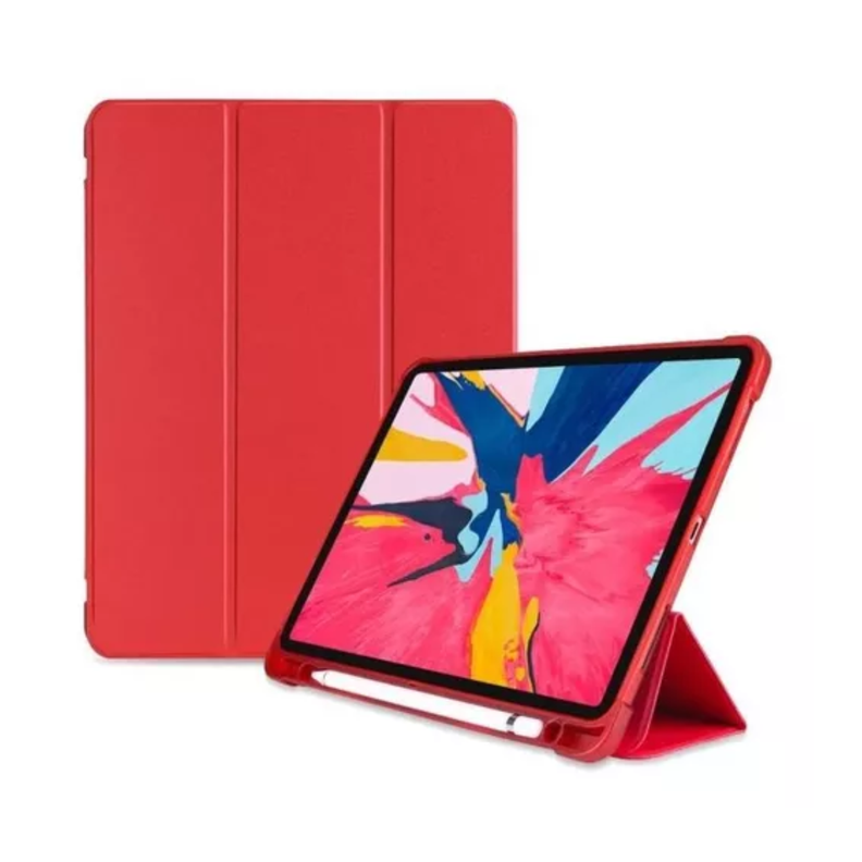 Funda Inteligente Carcasa Color Rojo Para iPad Pro 11-1