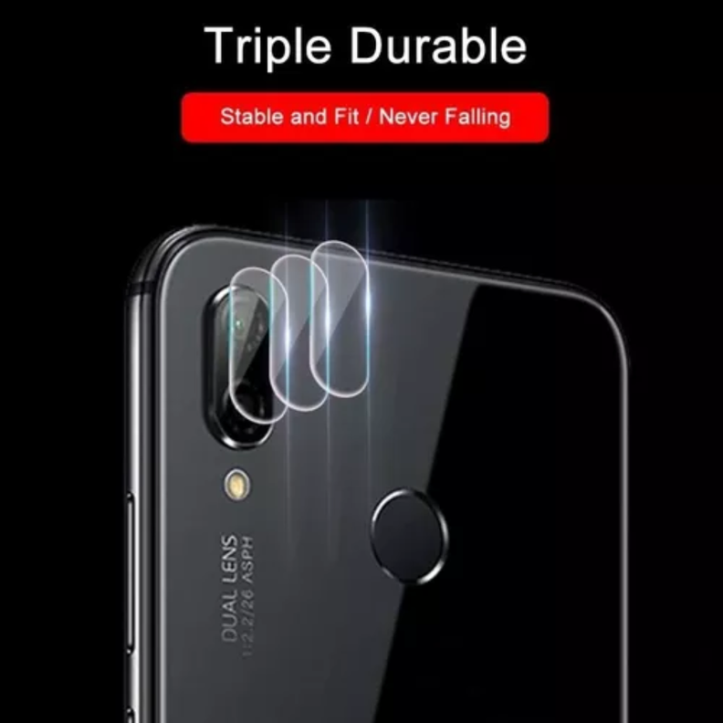 Lamina De Vidrio Templado Para Cámara De iPhone XS Max-2