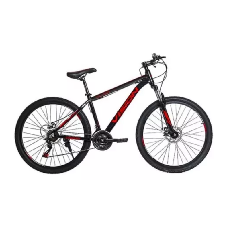 Bicicleta Vision Silver Aro 27.5 Mtb 21v. Azul/rojo-0