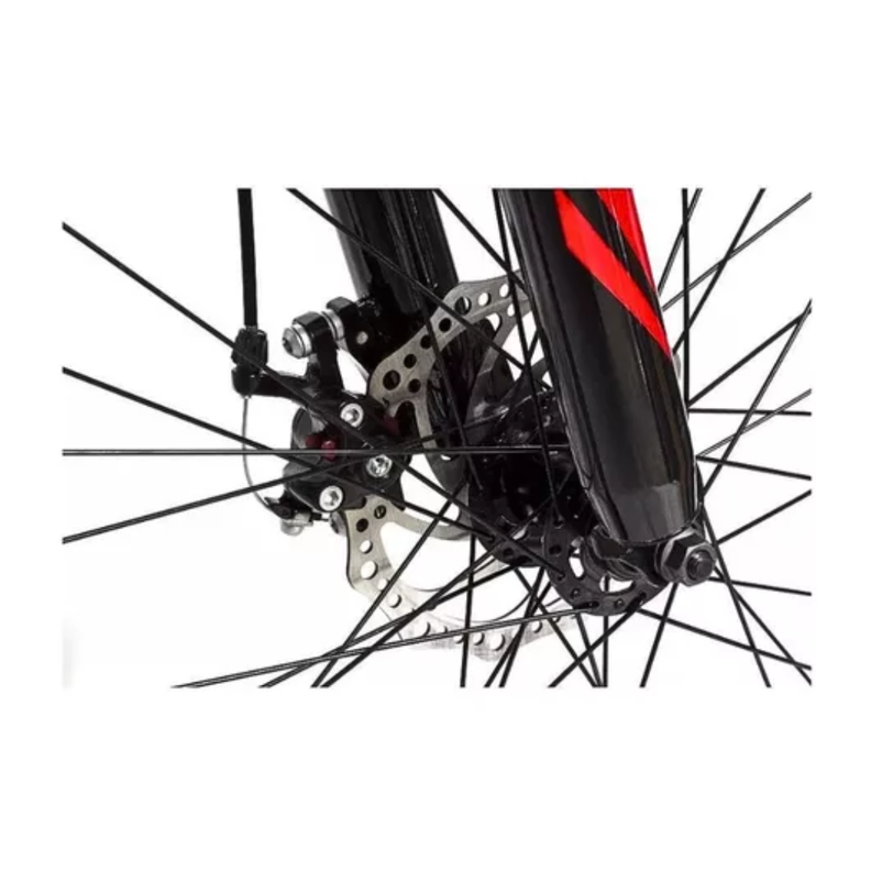 Bicicleta Vision Silver Aro 27.5 Mtb 21v. Azul/rojo-5