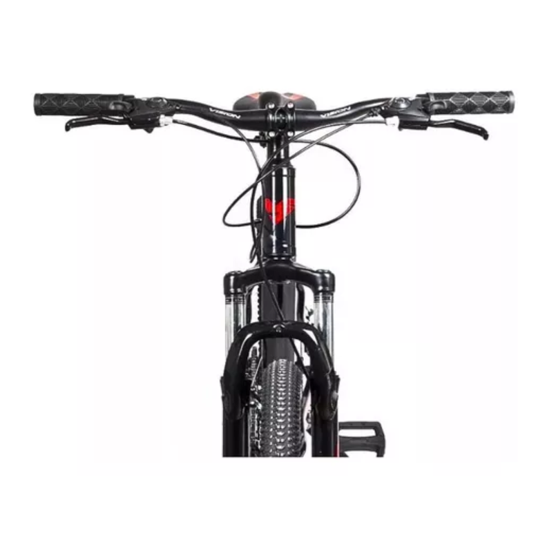 Bicicleta Vision Silver Aro 27.5 Mtb 21v. Azul/rojo-6