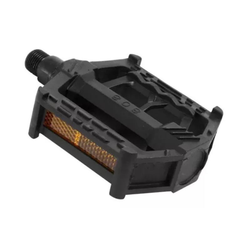 Pedal Mtb Nakasawa Negro/plomo C/reflector Jk-0