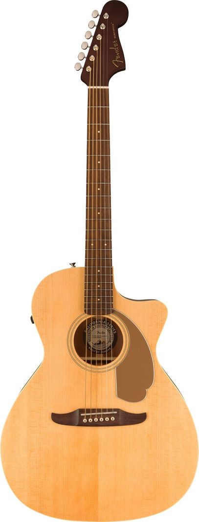 Fender Guitarra Electroacústica Newporter Player (Natural)-0