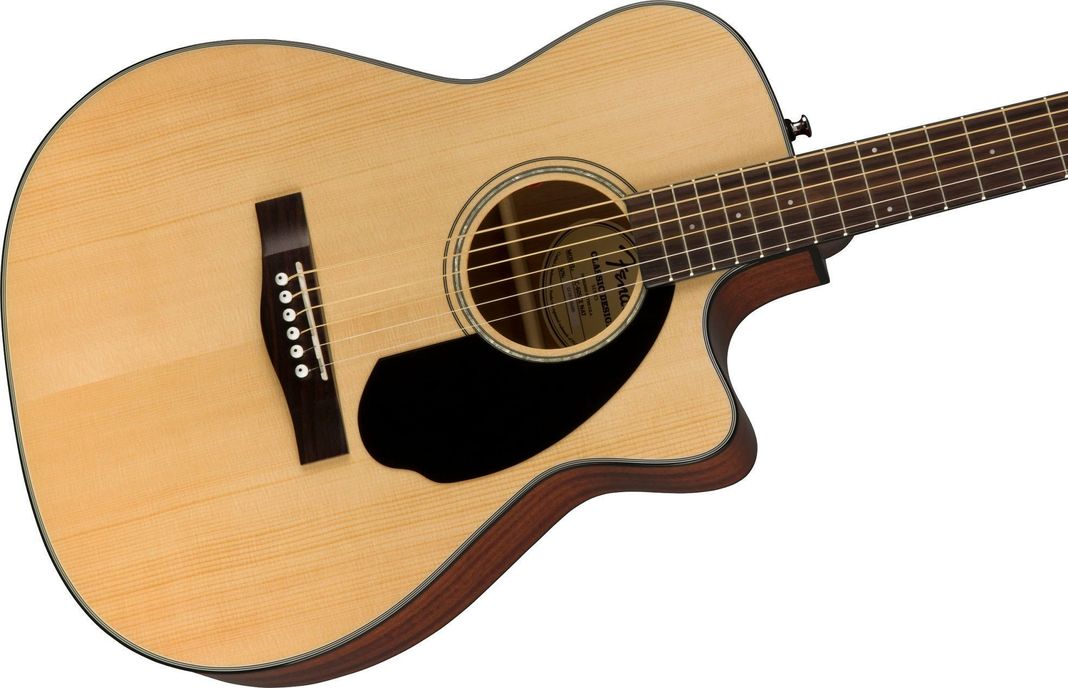 Fender Guitarra Electroacústica CC-60SCE Concert-2