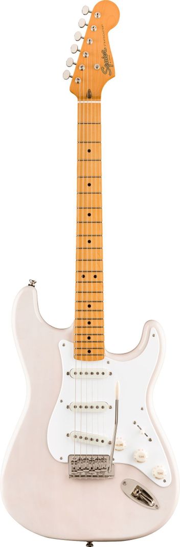 Guitarra Eléctrica Squier Stratocaster Classic Vibe 50s - Blanco-0