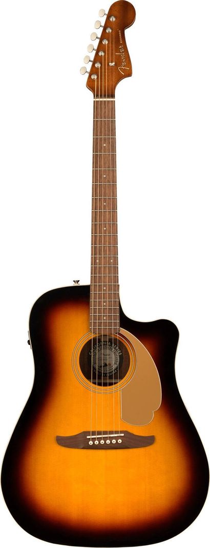 Fender Guitarra Electroacústica Redondo Player-0