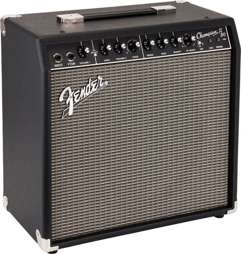 Fender Amplificador de Guit Eléctrica Champion II 50-2