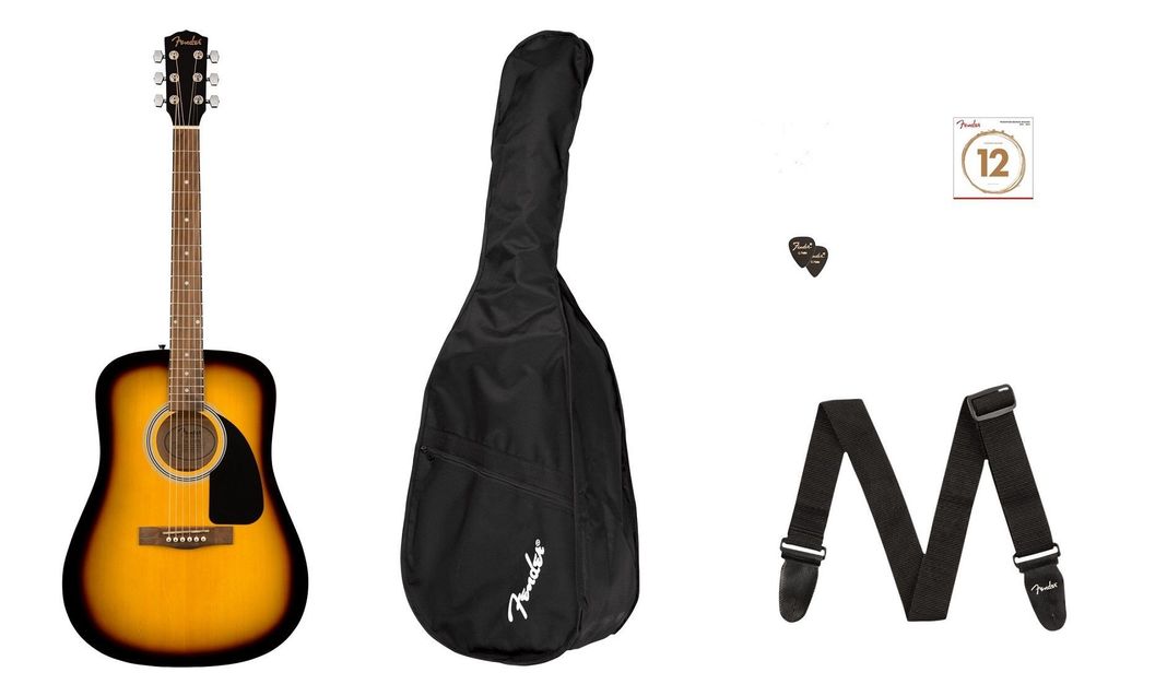 Fender Pack Dreadnought FA-115 V2 (Sunburst)-0