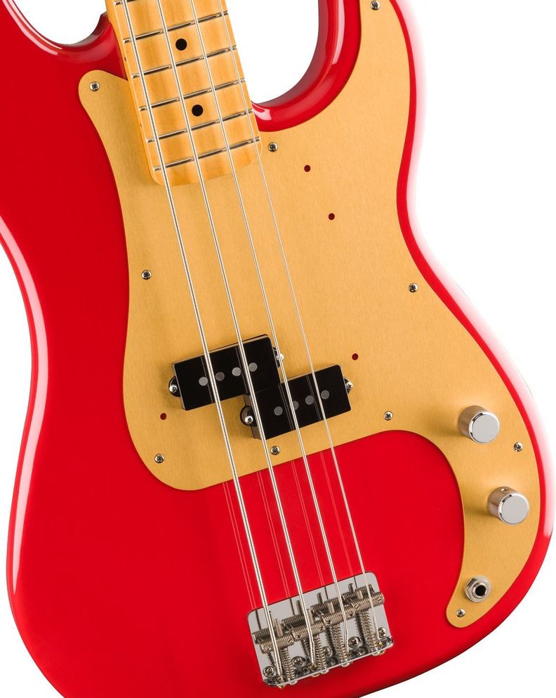 Bajo Eléctrico Fender Precision Bass Vintera 50s - Rojo-2
