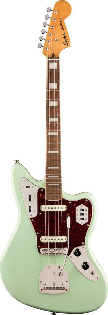 Guitarra Eléctrica Squier Jaguar Classic Vibe 70s (Verde)-0
