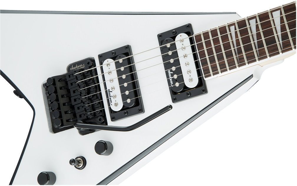 Guitarra Eléctrica Jackson JS32 King V (Blanco/Negro)-2