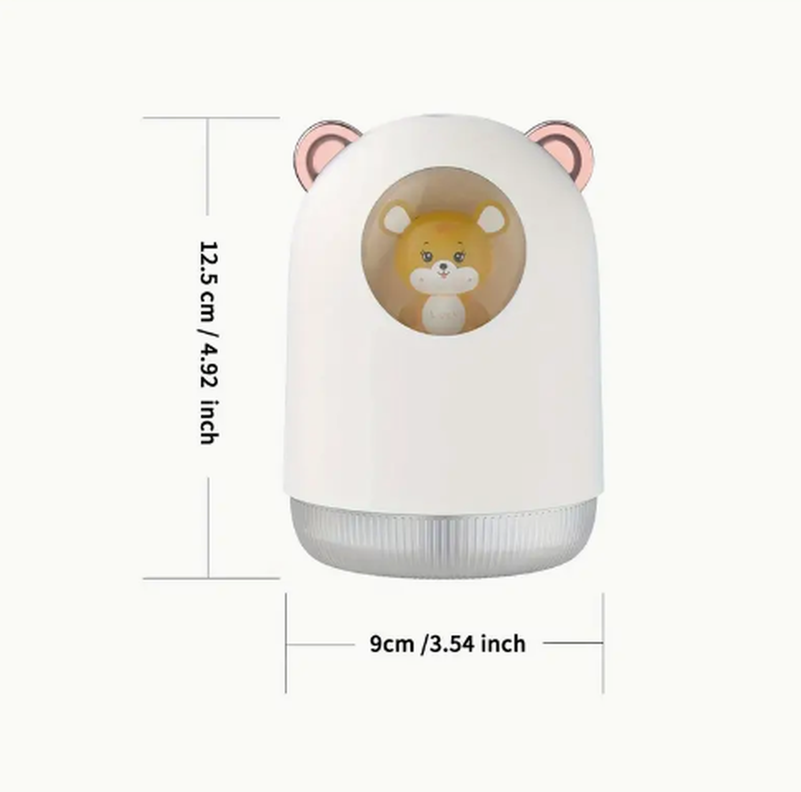 Difusor Humidificador De Aire Para Hogar- Oficina Rocket Color Blanco-1