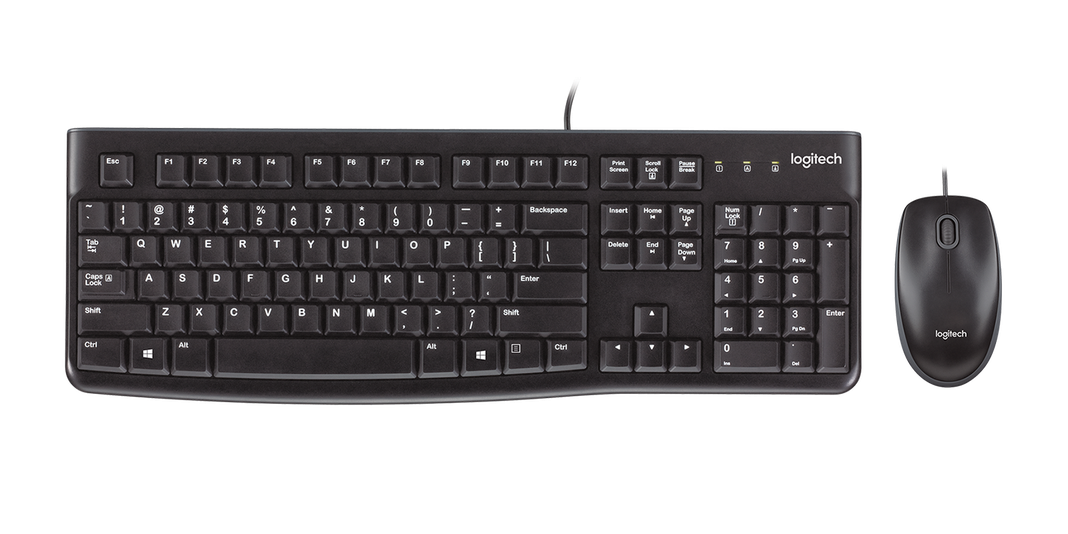 Kit Teclado y Mouse Logitech MK120 - Español-0