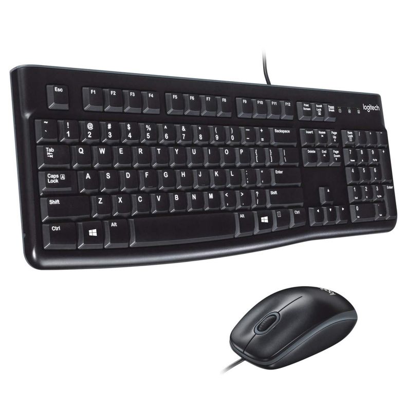Kit Teclado y Mouse Logitech MK120 - Español-1