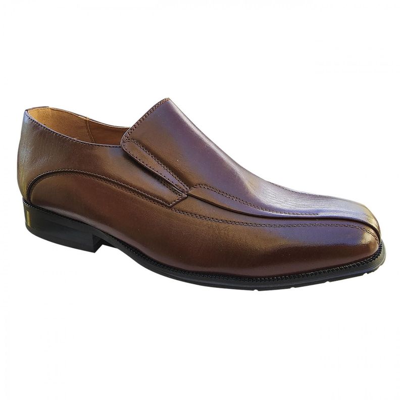 Zapato Formal de Vestir Sin Cordon Adolecentes 3218 Café-1
