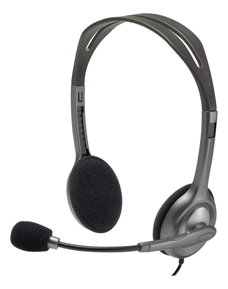 Audifono Con Microfono Logitech H111 Stereo Multidispositivo-0