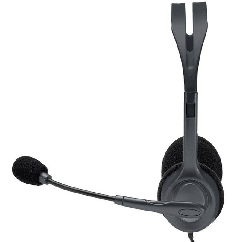 Audifono Con Microfono Logitech H111 Stereo Multidispositivo-1