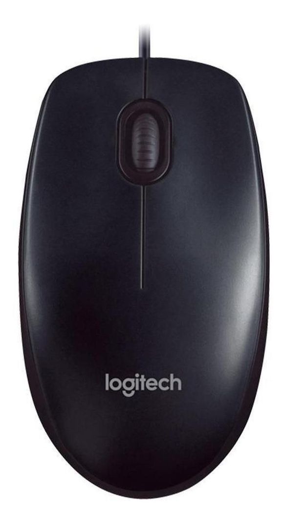 Mouse Con Cable - Logitech M90 Negro-0