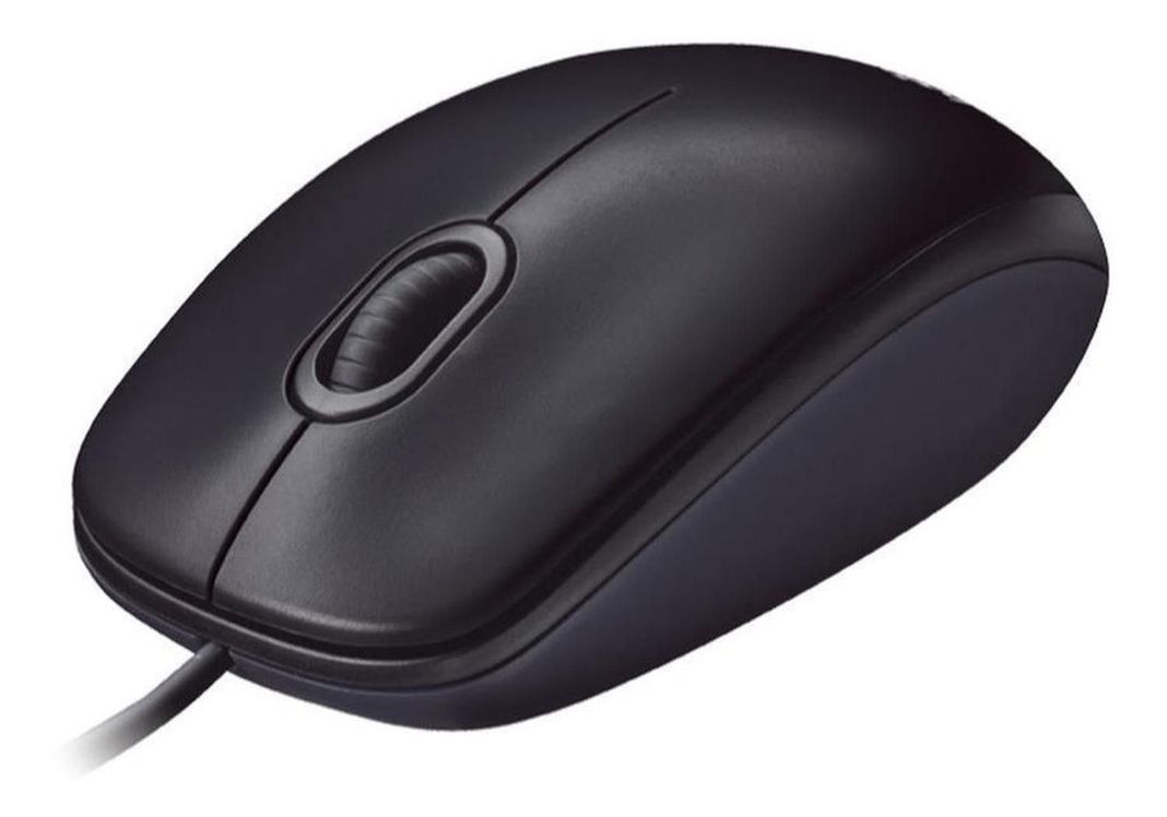 Mouse Con Cable - Logitech M90 Negro-1