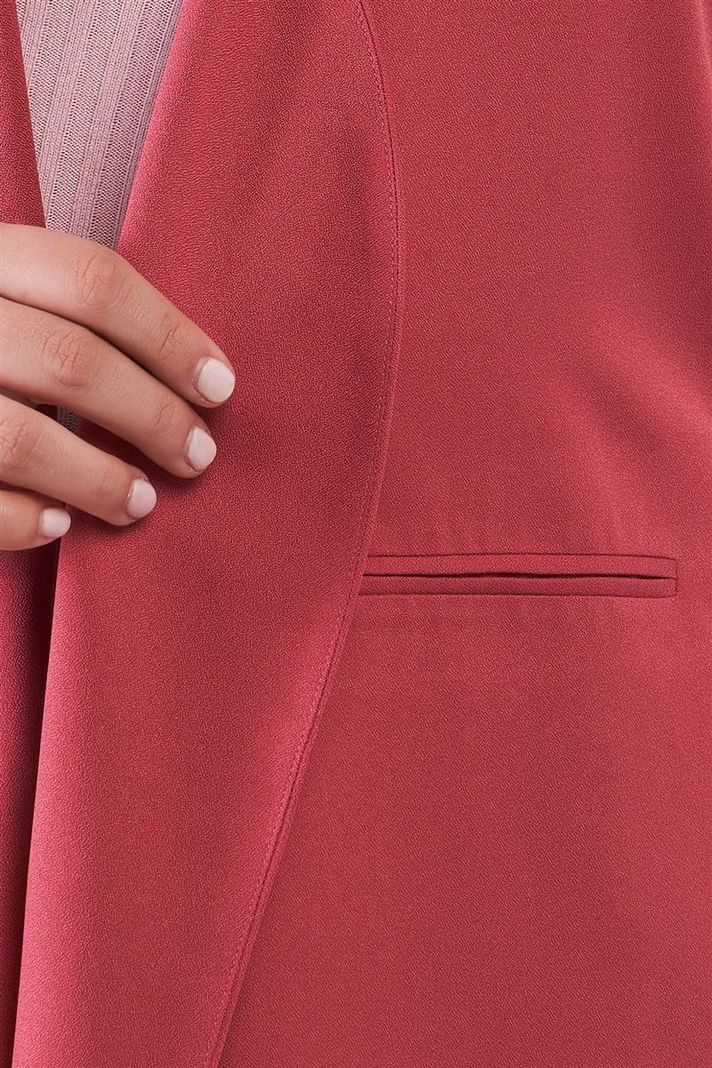 Blazer largo con aberturas en costado BZ007-4