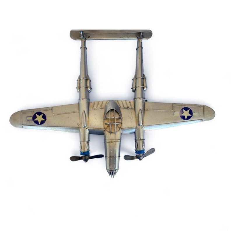 Avión A Escala, Aviones de Colección, Lightning, Decoración Vintage. -2