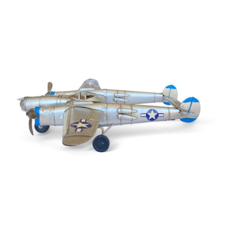 Avión A Escala, Aviones de Colección, Lightning, Decoración Vintage. -3