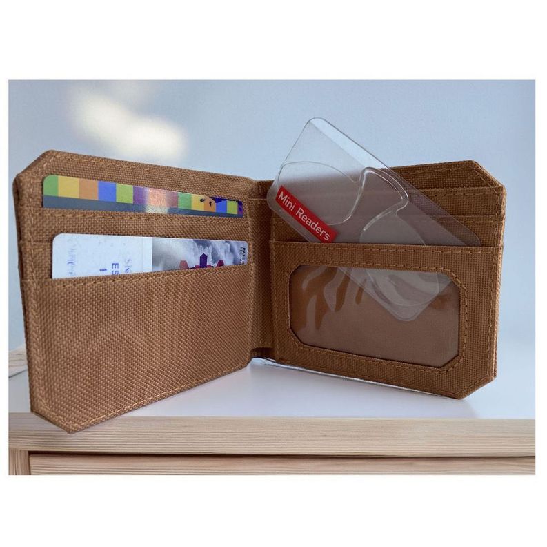 Lentes Ópticos +2.5 Anteojos De Lectura Para Billetera-2