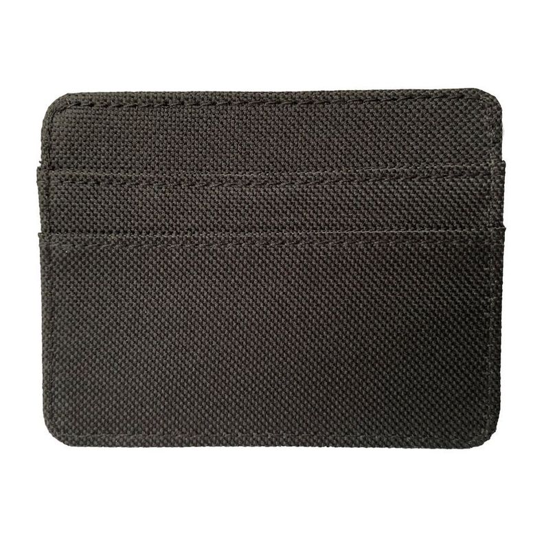 Tarjetero Hombre Mujer, Porta Tarjetas Billetera Lona-1