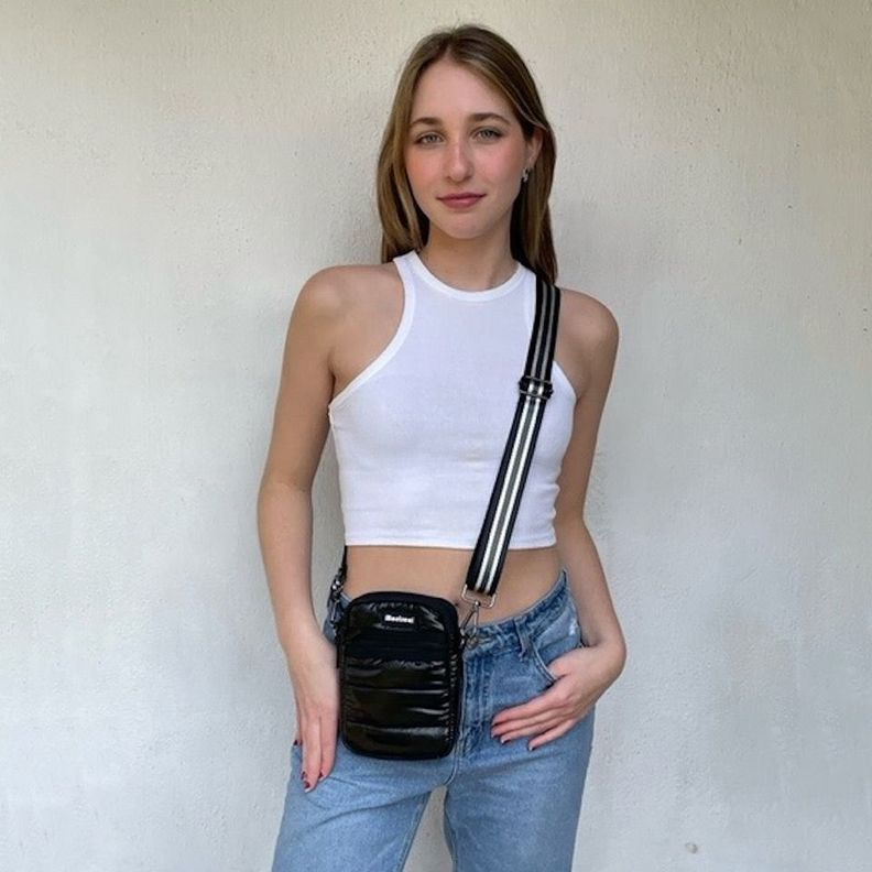 Bandolera Crossbody Porta Celular, Mini Cartera Hombre Mujer-2