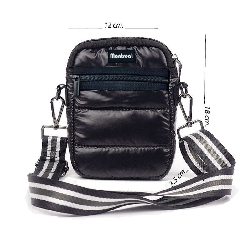 Bandolera Crossbody Porta Celular, Mini Cartera Hombre Mujer-3
