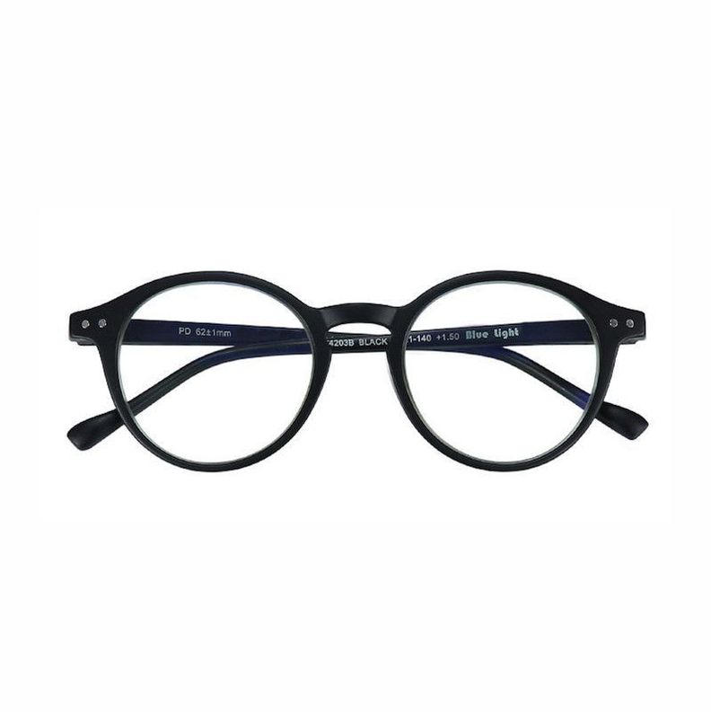 Lentes opticos Graduación +1.5, Anteojos lectura, con aumento para presbicia.-0