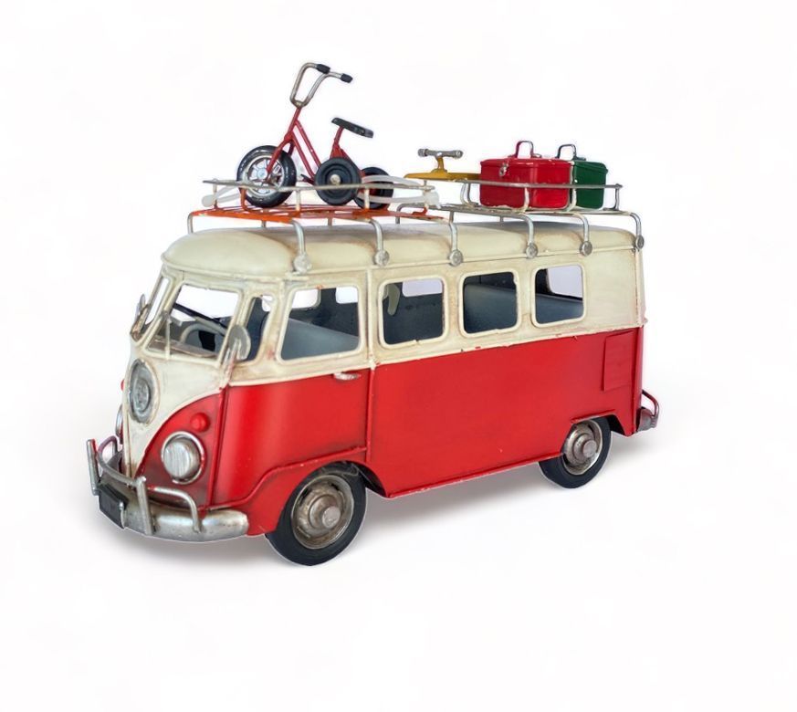 Auto de Coleccion, Autos A Escala, Kombi Decoracion Vintage Fierro