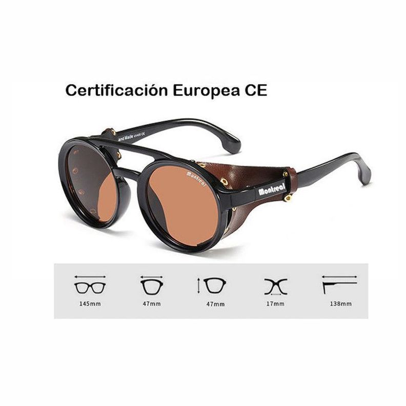 Lentes de Sol Hombre Mujer, Anteojos Filtro UV, Montreal.-6