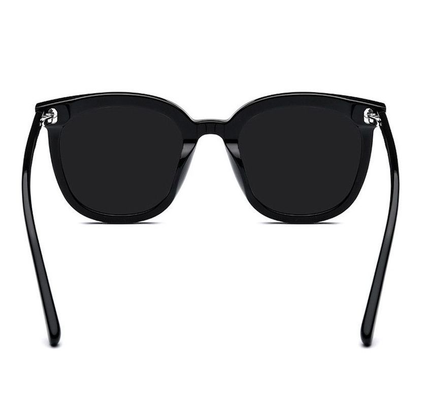 Lentes de sol mujer oversized, filtro UV, Anteojos negros.-4
