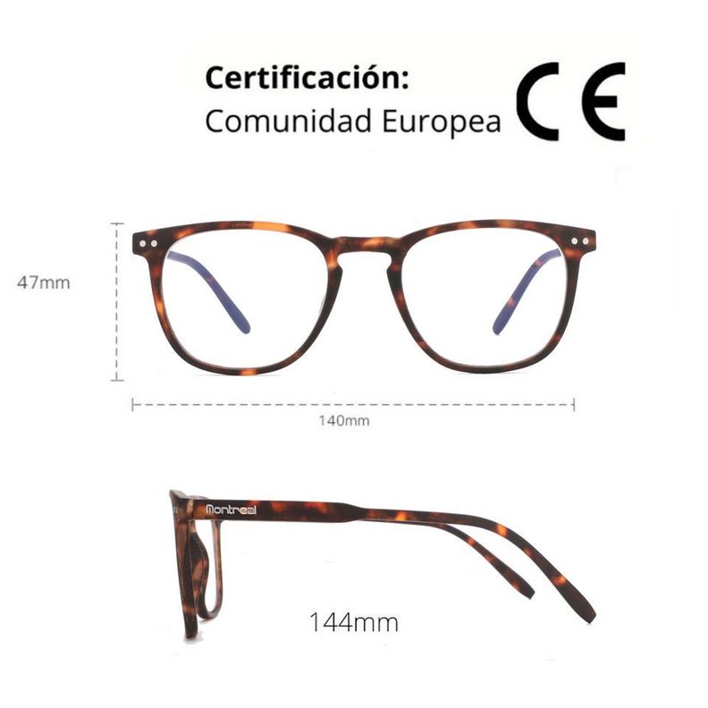 Lentes Filtro Luz Azul, Descanso Pantallas, Diseño Aukland-6
