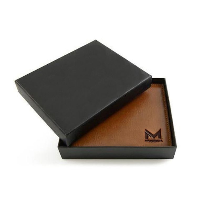 Billetera Hombre, Cuero Genuino, Montreal Trifold-3