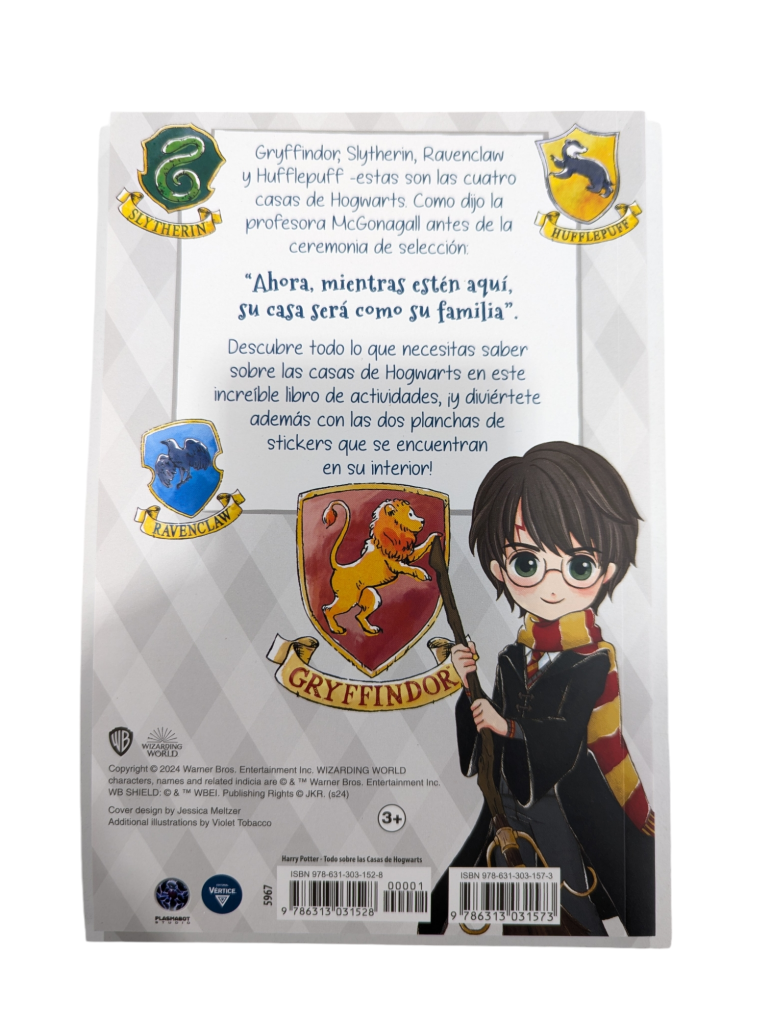 HARRY POTTER - TODO SOBRE LAS CASAS DE HOGWARTS-1