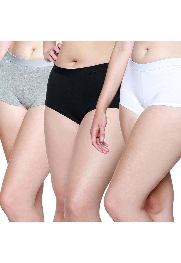 Pack 3 x calzon pantaleta algodon P314.011-BLA Kayser Blanco S