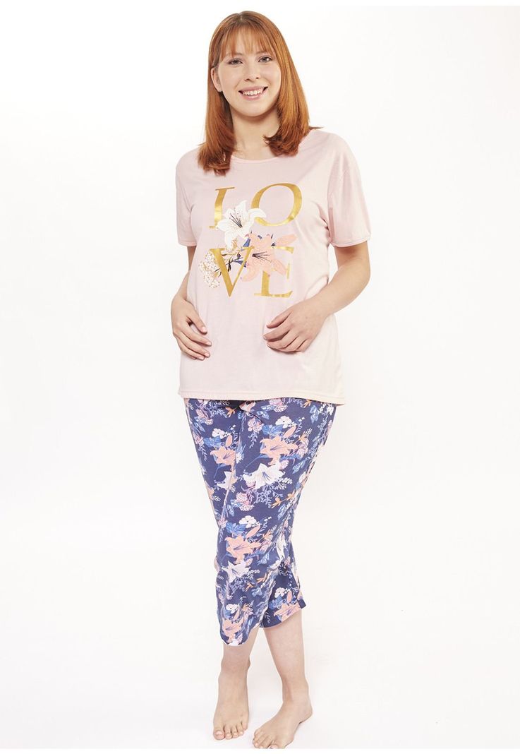 Pijama Capri Algodón 70.906-COR Kayser-0