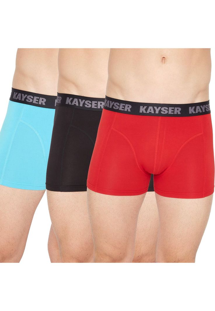 Pack 3x boxer P393.34-ROJ Kayser-0