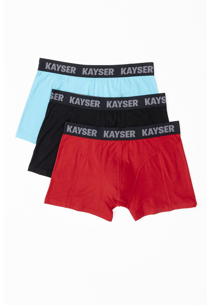 Pack 3x boxer P393.34-ROJ Kayser-1