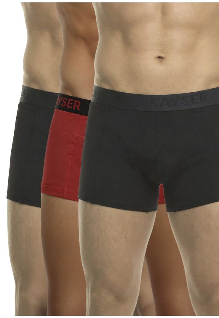 Pack 3x boxer P393.34-ROJ Kayser Rojo S