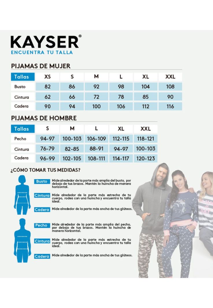 Pijama Capri algodón 70.905-NEG Kayser-3