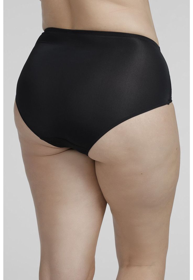 Pack 3xPantaleta Microfibra Negro P3149026M-NEG Kayser-2