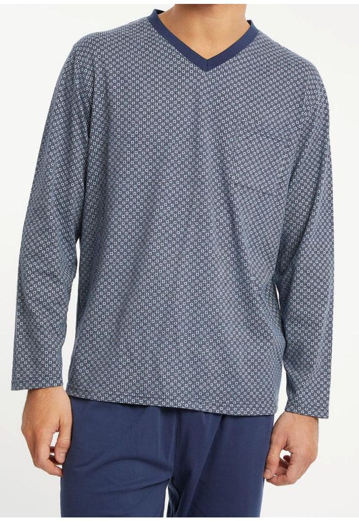 Pijama de Hombre Algodón 67.1801 Kayser-2